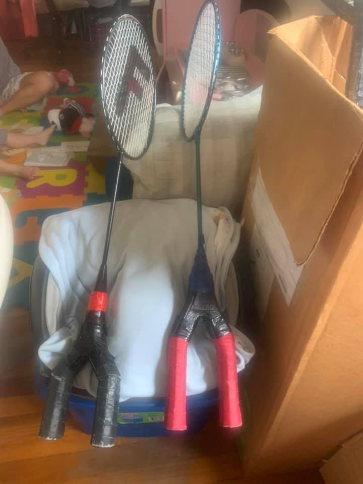 Badminton rackets