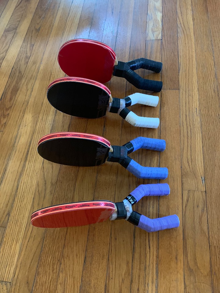 Table tennis paddles