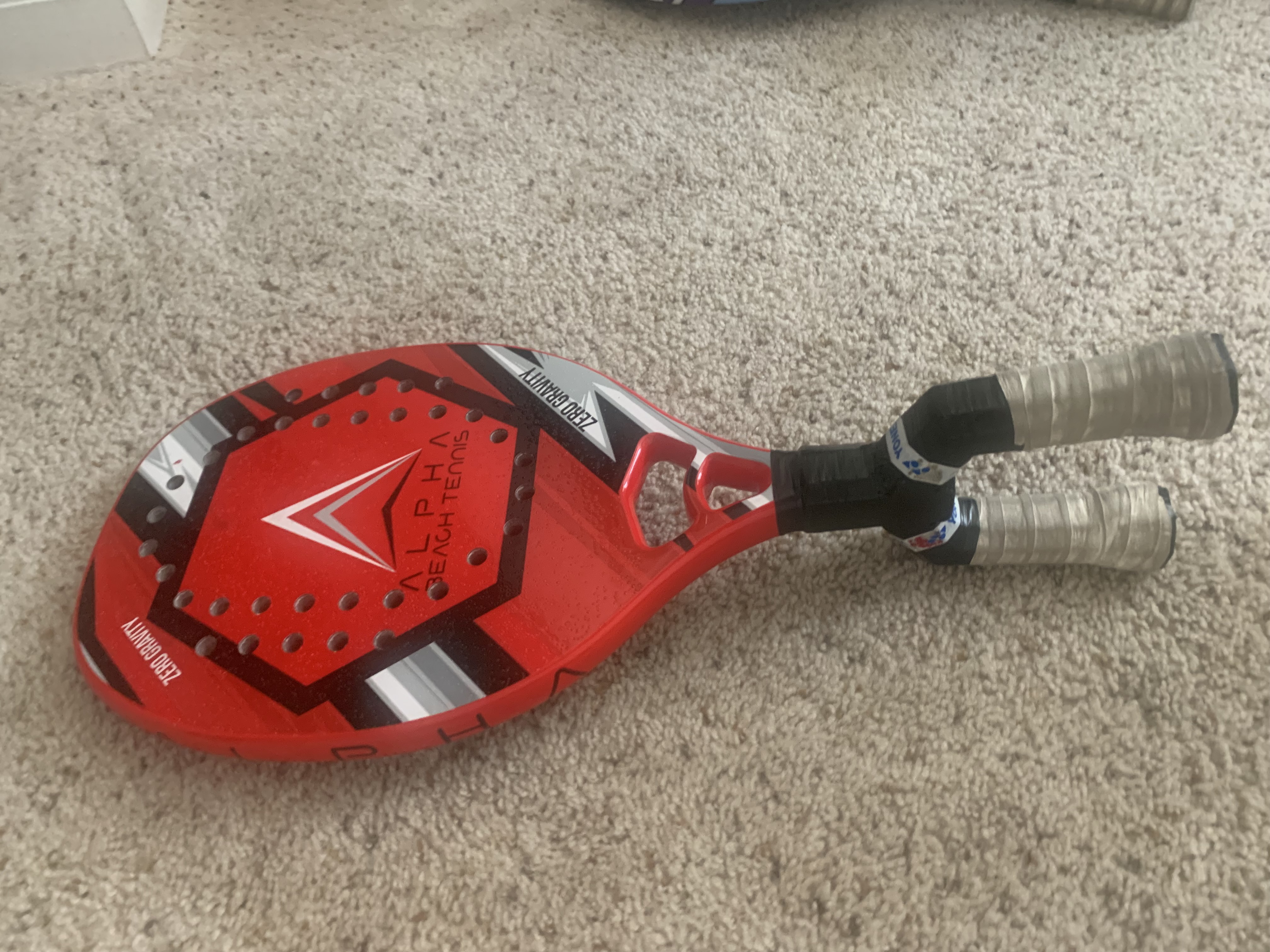 Beach tennis paddle